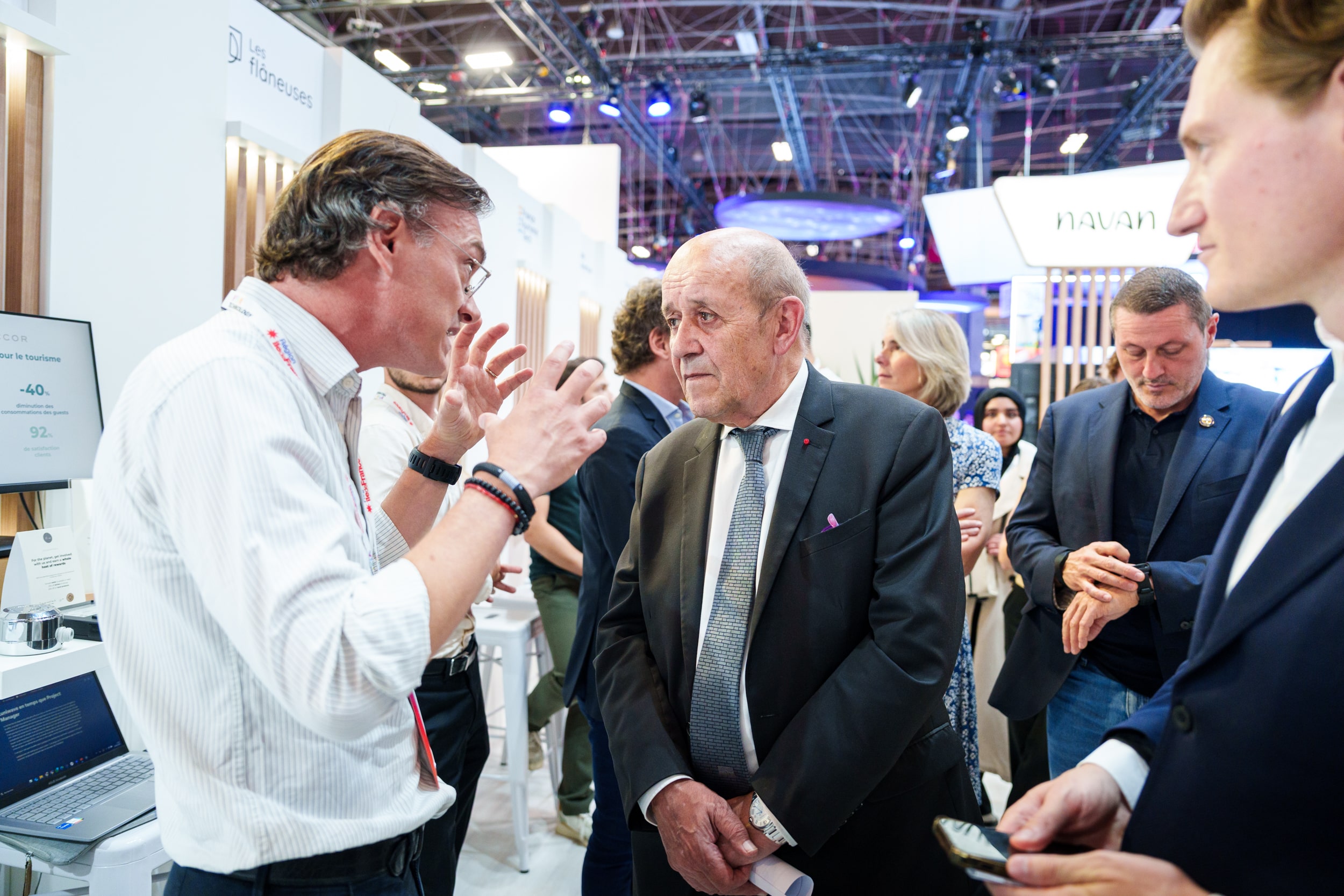 Jean-Yves Le Drian, ancien Ministre des affaires étrangères et actuel Président de l'Agence française pour le développement d'AlUla ©Antoine Marceau