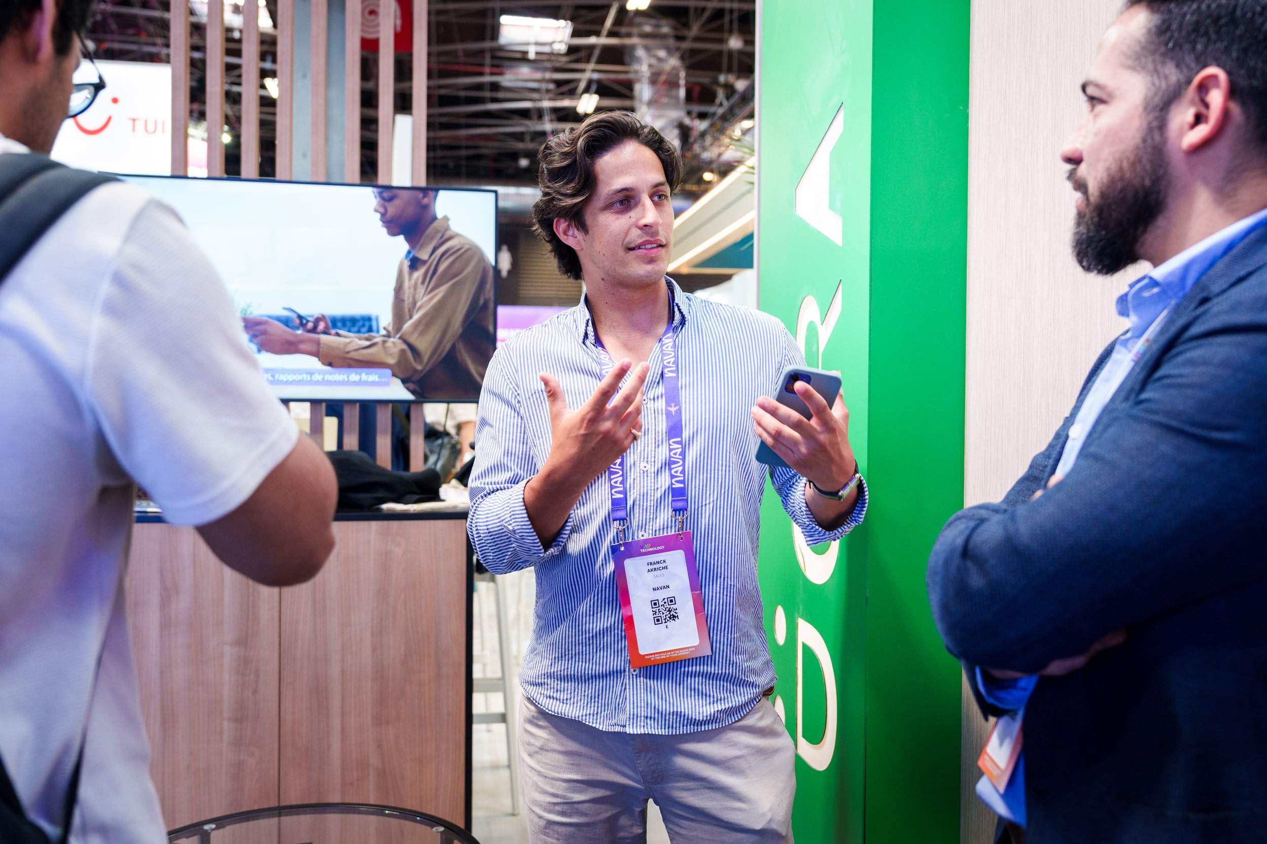 Franck Akriche, Sales Executive chez Navan ©Antoine Marceau